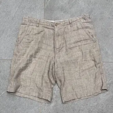 BANANA REPUBLIC 린넨 숏 팬츠 베이지 32인치
