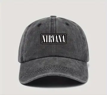 NIRVANA 그레이 캡