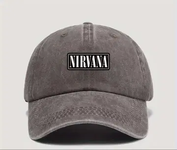 NIRVANA 그레이 캡