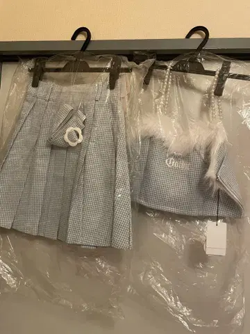앙크루즈 셋업 뷔스티에