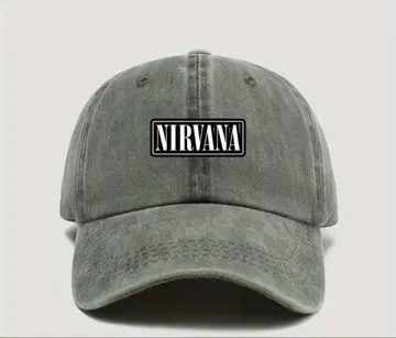 NIRVANA 그레이 캡