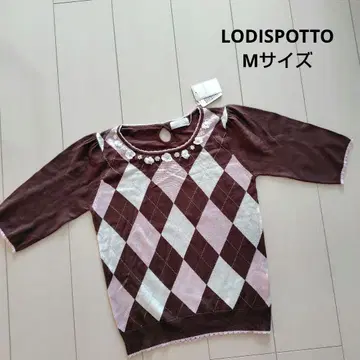 LODISPOTTO 아가일 무늬 스웨터 M 사이즈