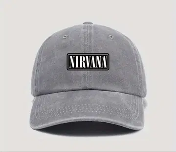 NIRVANA 그레이 캡