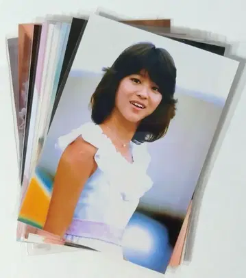 쇼와 아이돌 마츠다 세이코 L 사이즈 브로마이드 10장
