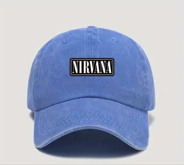 NIRVANA 파랑 야구 모자