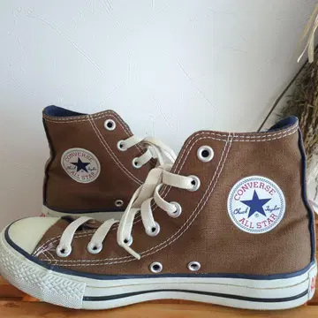 CONVERSE ALL STAR 브라운 하이컷 스니커즈