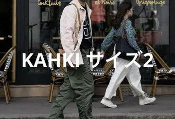 FOUNDOUR 베이커 팬츠 카키 2