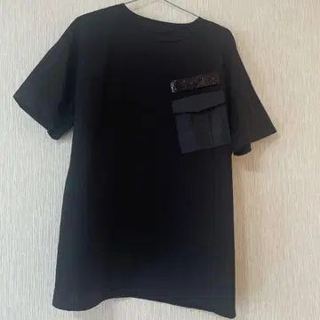 미사용 새상품 아티산 블랙 티셔츠 9호