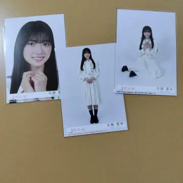 사쿠라자카46 12th 봉입 사토 메구미오 요리히키 앉은 포즈