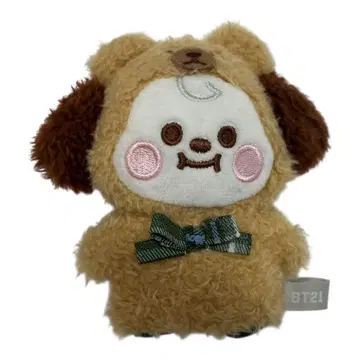 CHIMMY BABY 타탄 마스코트 테디베어 봉제 인형