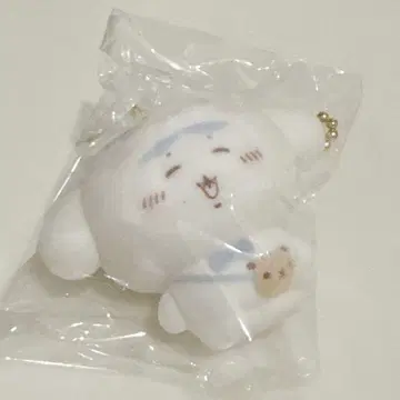 치이카와 산리오 콜라보 플로키 마스코트 시나몬을 쓴 하치와레