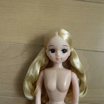 리카 인형 본체 블론드 트윈테일