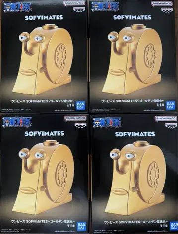 원피스 SOFVIMATES~골든 덴덴무스~ 4개 세트