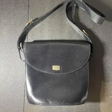 BALLY 발리 블랙 검정 가죽 숄더백 빈티지