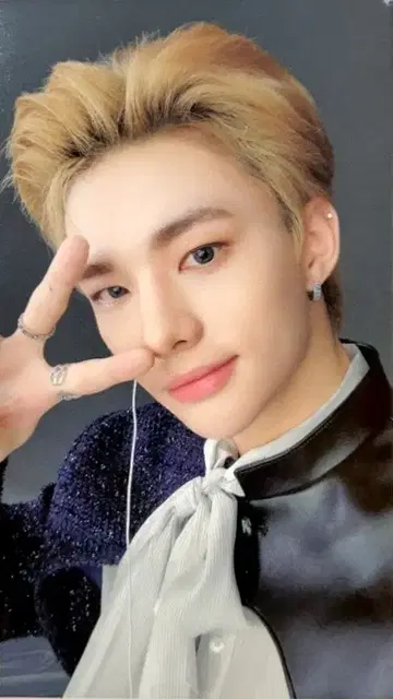 StrayKids FC 한정판 Hyunjin THE SOUND 양면 C
