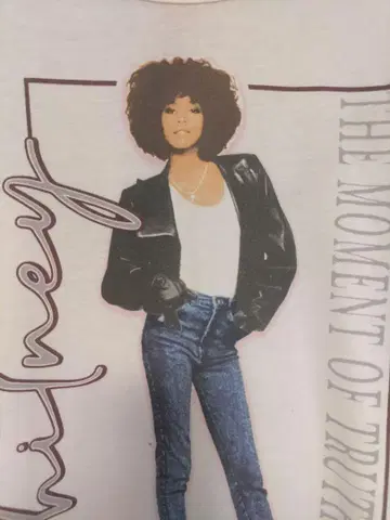 Whitney Houston 월드 투어 티셔츠 1987