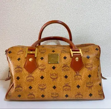MCM 보스턴 백 핸드백 브라운 MCM
