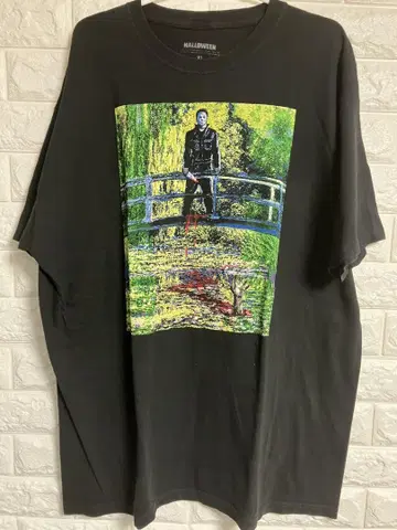 할로윈 무비 셔츠 Michael Myers Monet 티셔츠 XL