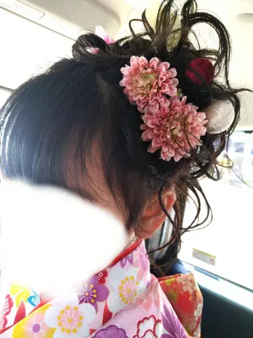 머리 장식 세트 꽃장식 핸드메이드 제품