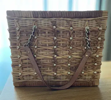 kate spade 베이지 바스켓백
