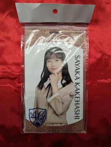 노기자카46 행복의 보호색 카케하시 사야카 개별 티켓 홀더