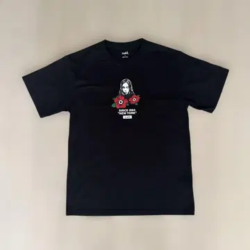 엑스걸 X-girl 티셔츠 블랙
