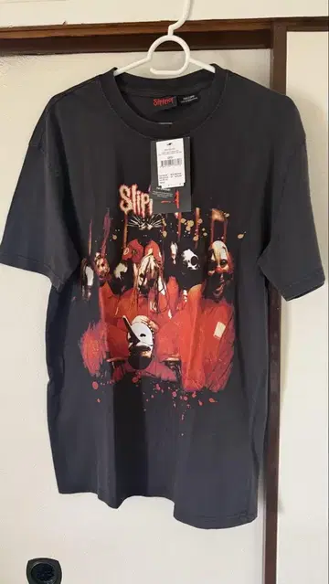 Slipknot 다크 그레이 티셔츠 M 사이즈