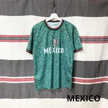 MEXICO 축구 게임 셔츠 M 래쉬가드 멕시코 인기