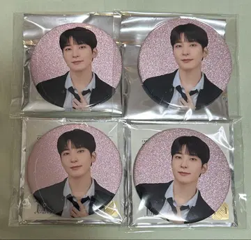 SEVENTEEN 세부치 Holiday 펜미 원우 캔뱃지 4종 세트