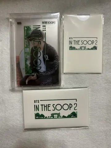 BTS IN THE SOOP 2 트레이딩 카드 세트 얼리 버드 혜택 포함