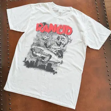RANCID 랜시드 2019 투어 밴드 티셔츠 밴드 밴 티