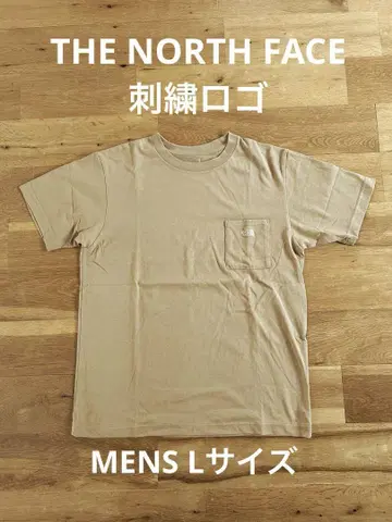 THE NORTH FACE 자수 로고 티셔츠 베이