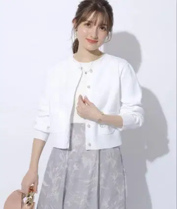 apuweiser riche 펄 버튼 가디건