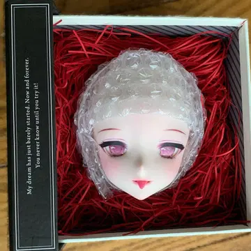 커스텀 헤드 DDH-09 세미 화이트 눈 혀 부품 MDD DD