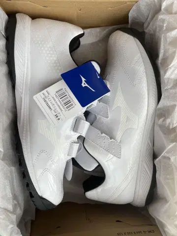 Mizuno 트레이닝 슈즈 화이트 벨크로