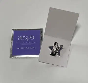 aespa 윈터 핀 배지 HYPER LINE 도쿄 돔
