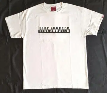 H&S Lsize WHITE Tee S/S 미사용 하이드 앤 시크 티셔츠