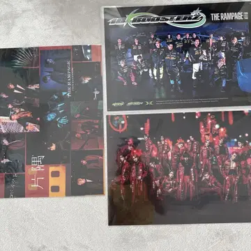 람페 the rampage 포스터 세트