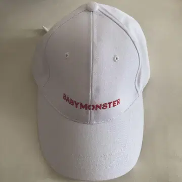 babymonster 캡 흰색 화이트