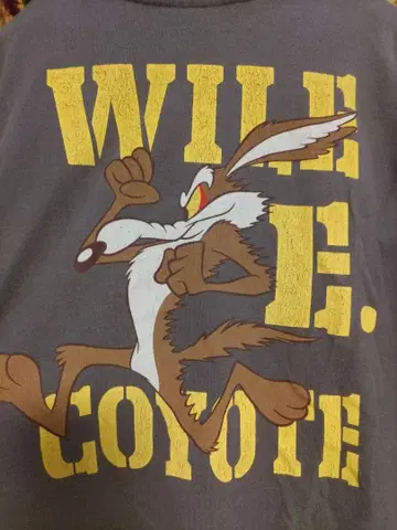 WILE E. COYOTE 피케 셔츠 LL 브라운