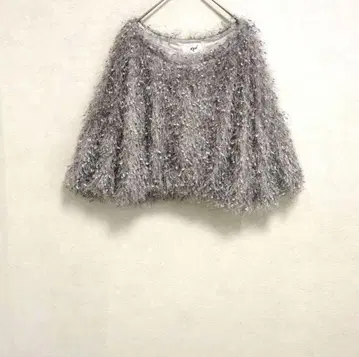 샤기 탑 풀오버 크롭 기장 체형 커버 성숙/러블리