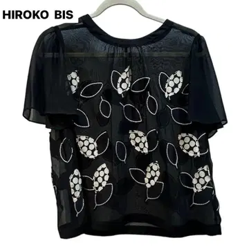 HIROKO BIS/상의 시어 블랙