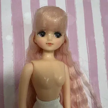 리카짱 인형 본체 핑크 웨이브 헤어