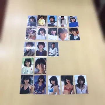 쇼와 레어 1980년대 아이돌 프로마이드 세트 20장