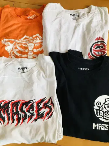 MASSES L 사이즈 롱티 4매 세트 마시스 텐더로인