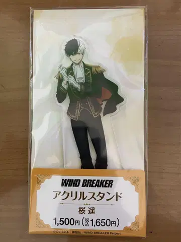 벚꽃 아크릴 스탠드 훼미리마트 WIND BREAKER 윈브레 훼미리마트