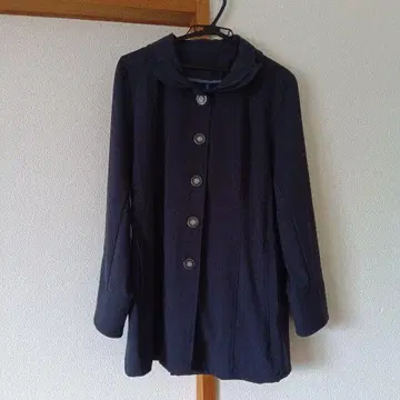 네이비 코트 L 사이즈