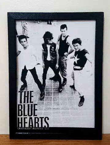 THE BLUE HEARTS 포스터 B5 사이즈