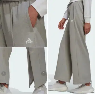 adidas AEROREADY 와이드 레그 하이 라이즈 팬츠 아디다스