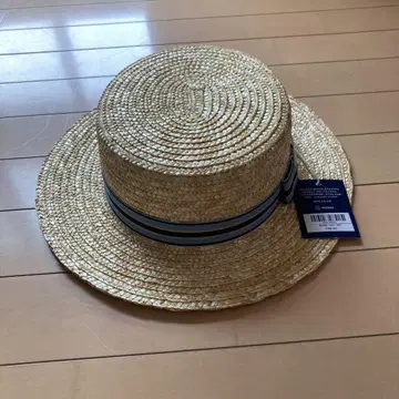 HENLEY 밀짚모자 베이지 택 포함 새상품